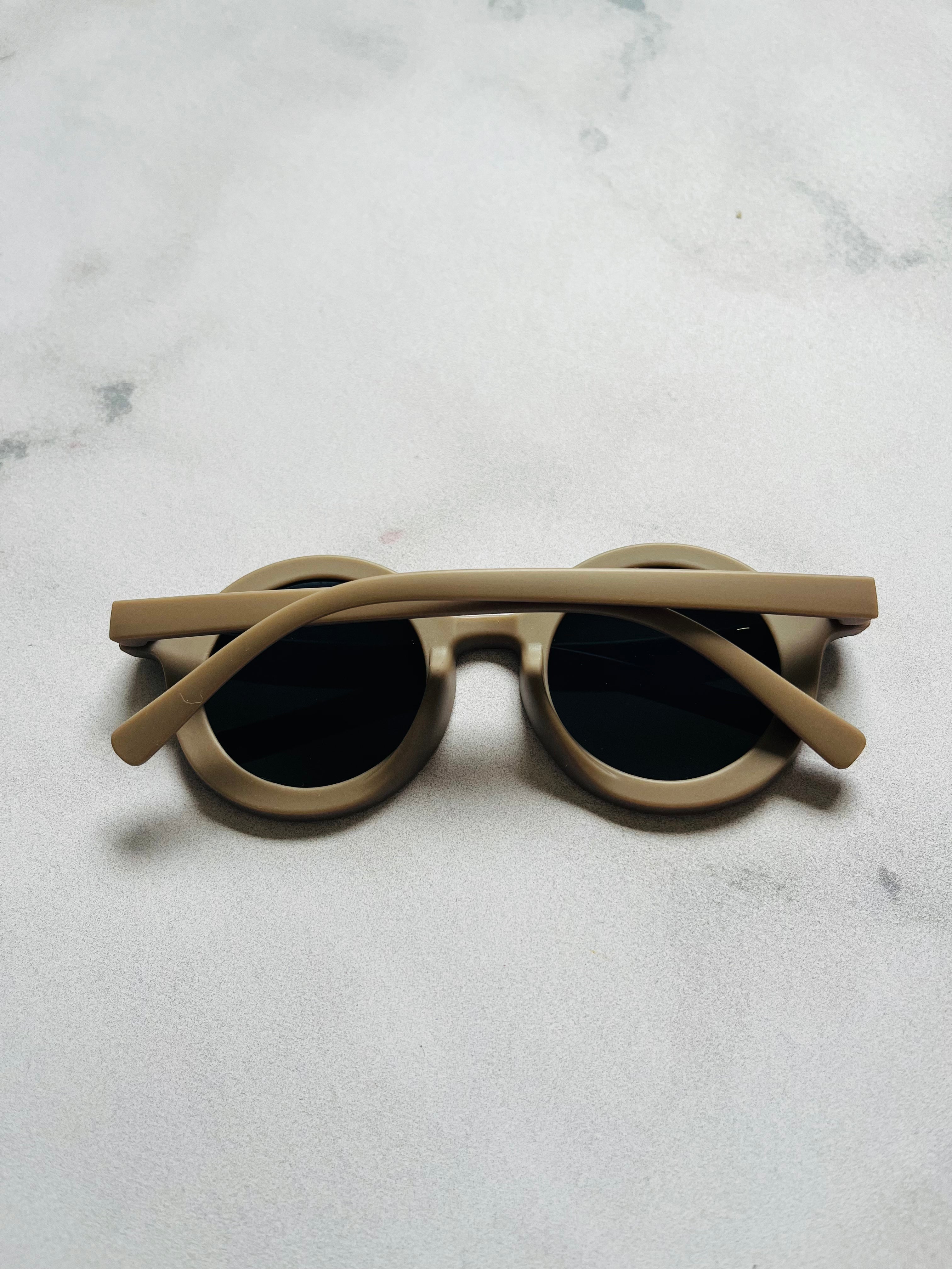 Luna Rose Round Two Tone Sunglasses Leopard / Taupe