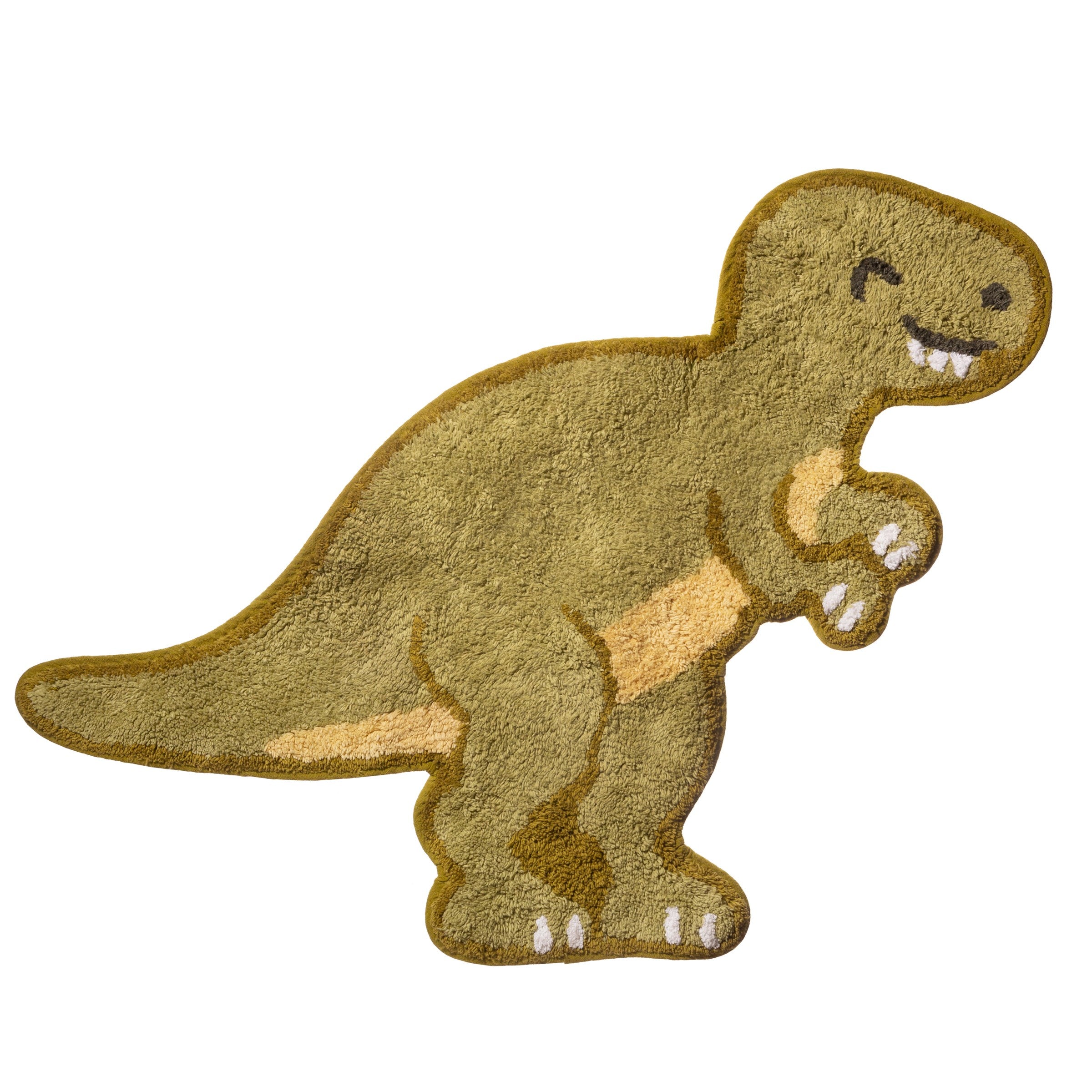 Sass & Belle T-Rex Green Rug