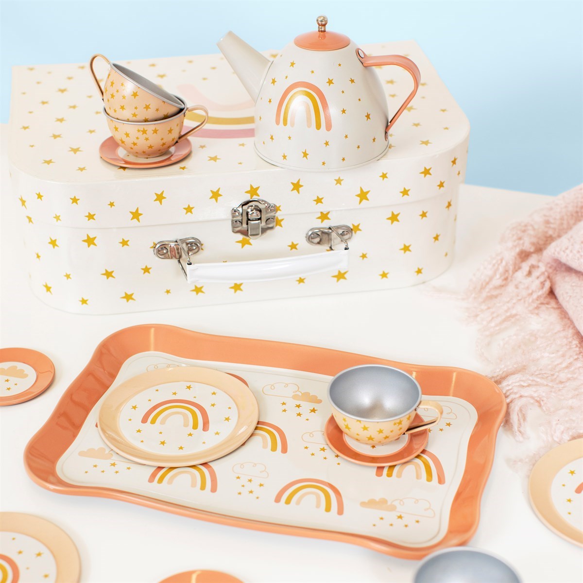 Sass & Belle Earth Rainbow Kids' Tea Set