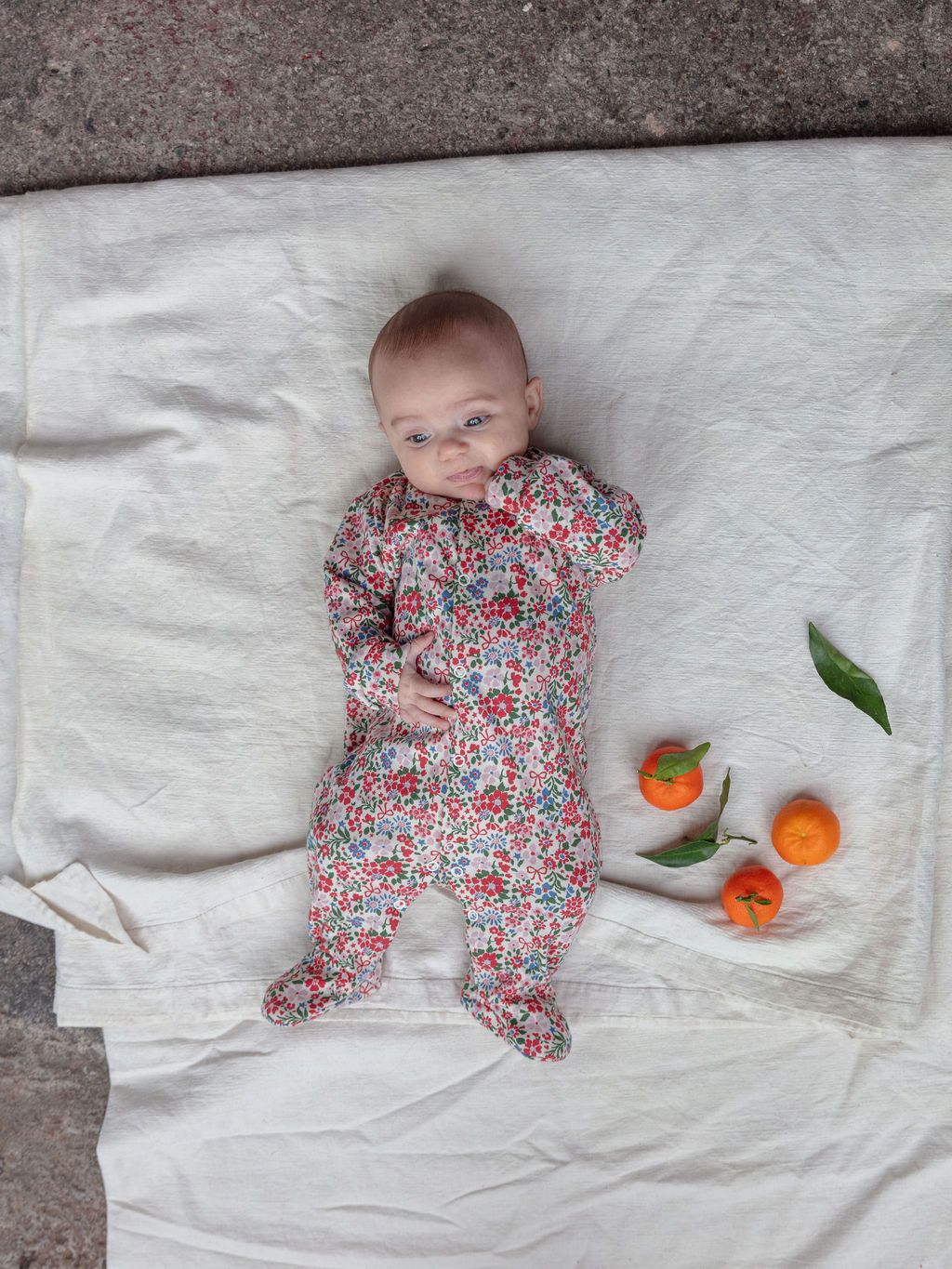 Sleepy Doe Winter Floral Sleepsuit