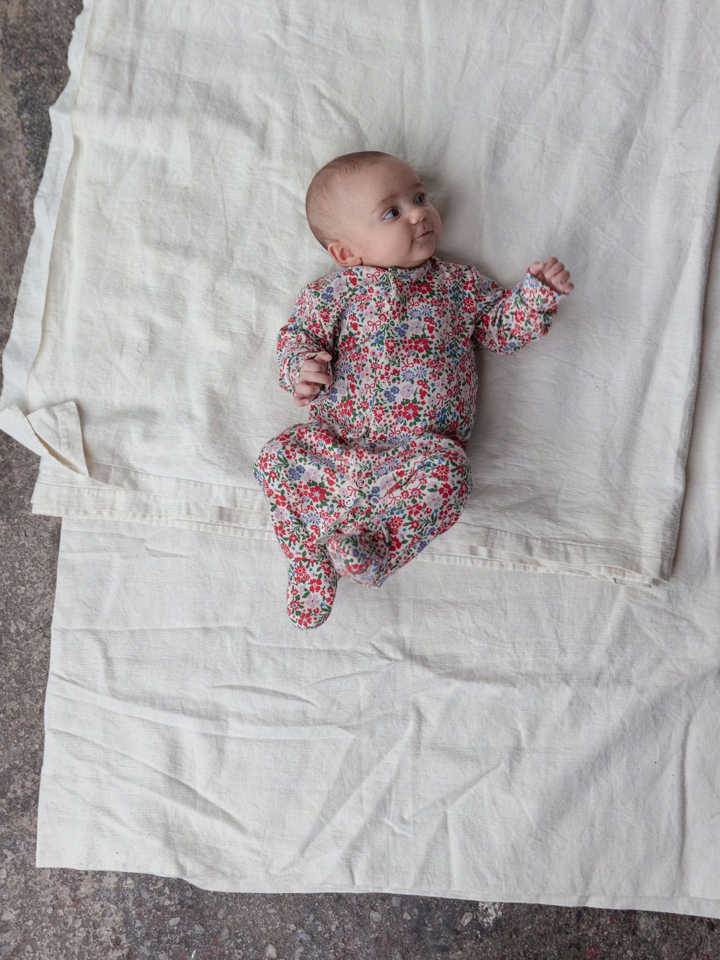 Sleepy Doe Winter Floral Sleepsuit