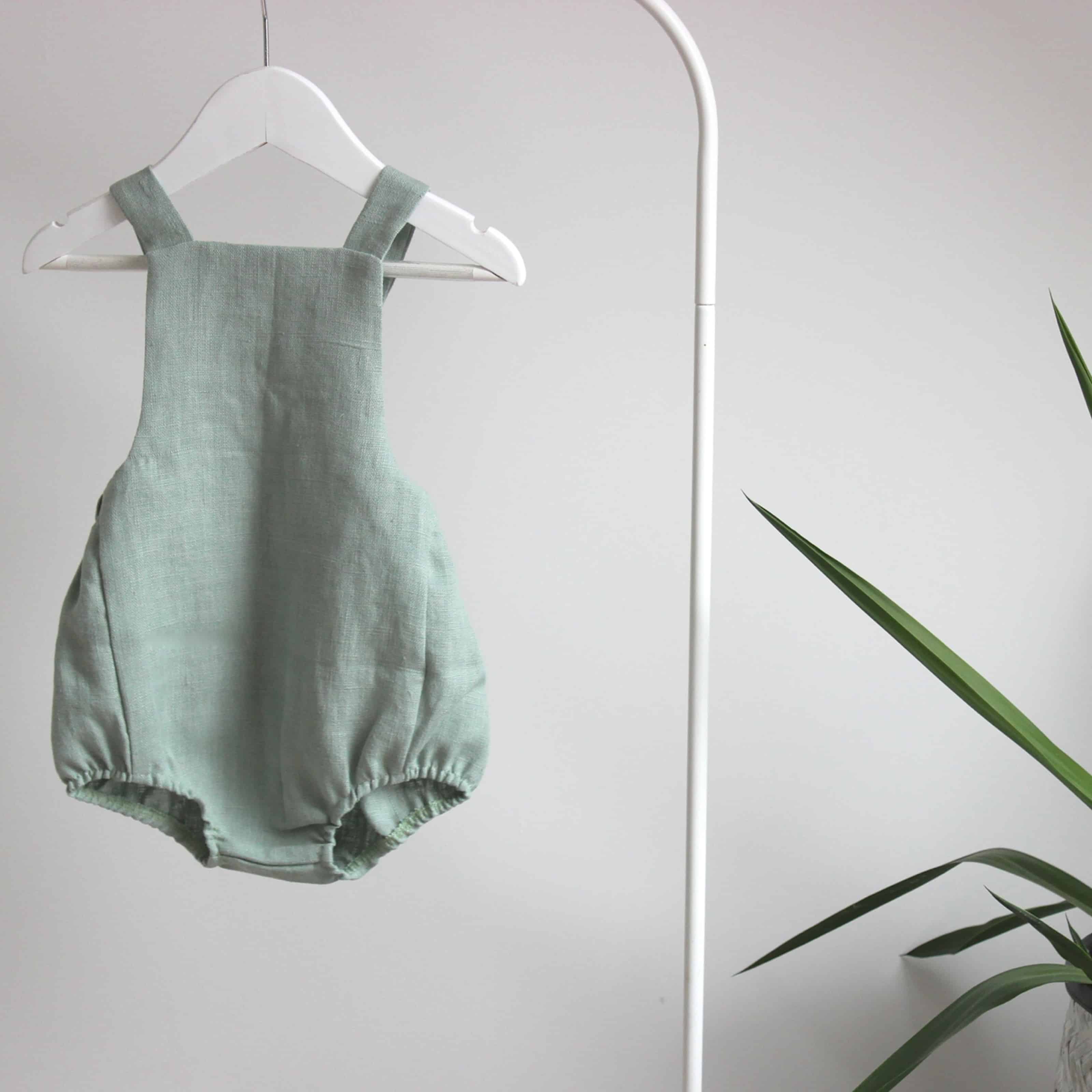 Freya Lillie Button Back Linen Romper