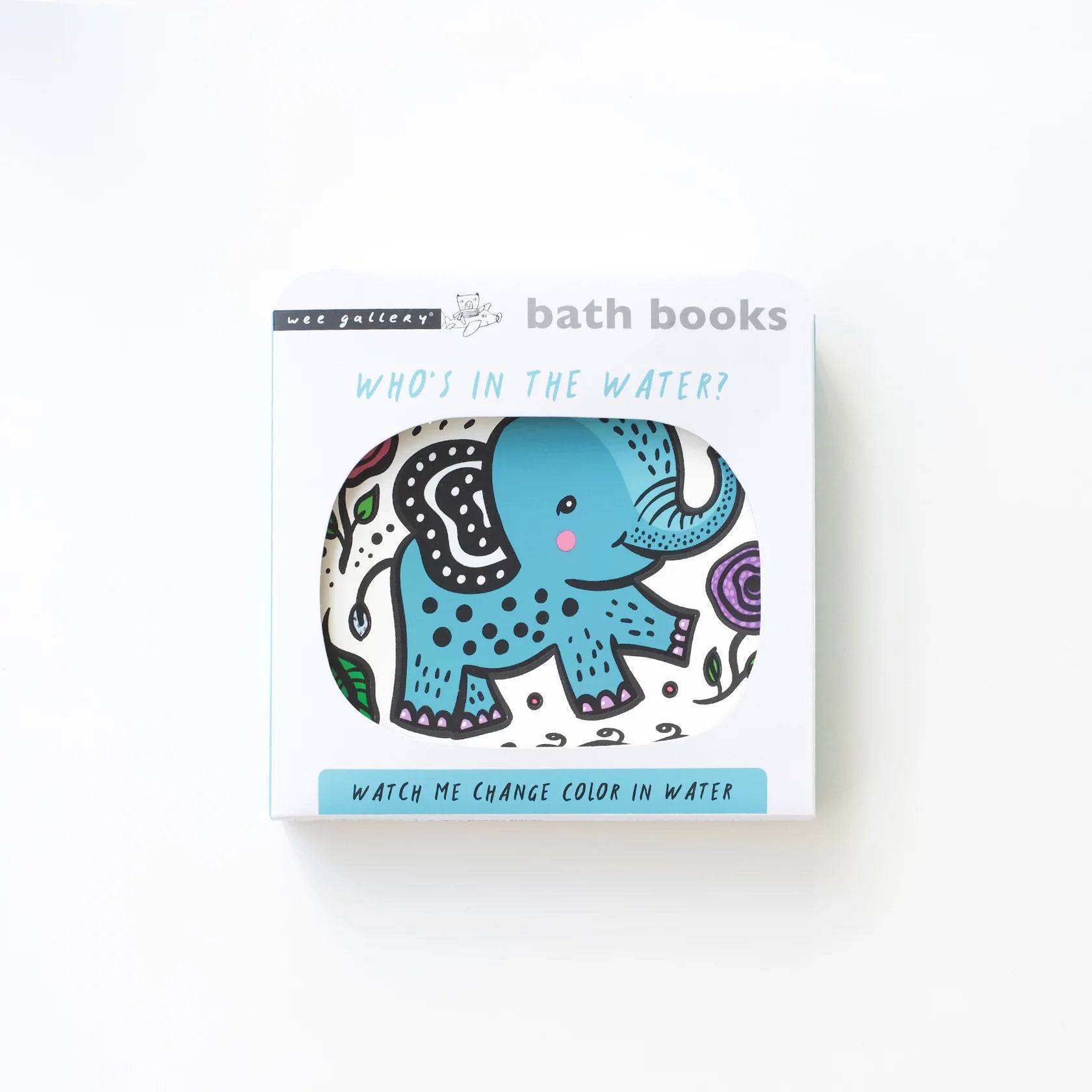 Wee Gallery Colour Me Bath Books - Water Animals