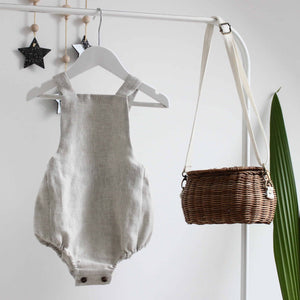 Freya Lillie Button Back Linen Romper