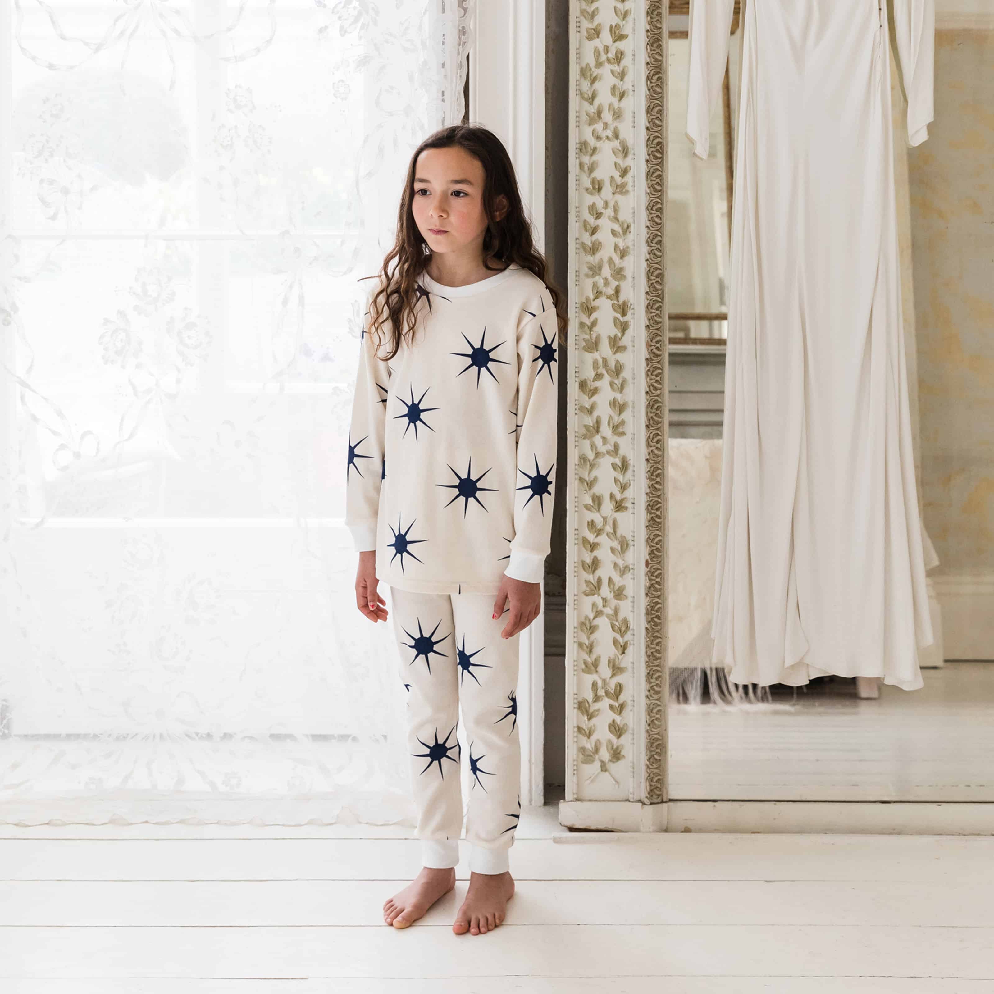 Sleepy Doe Sunshine Dusk Kids PJ Set