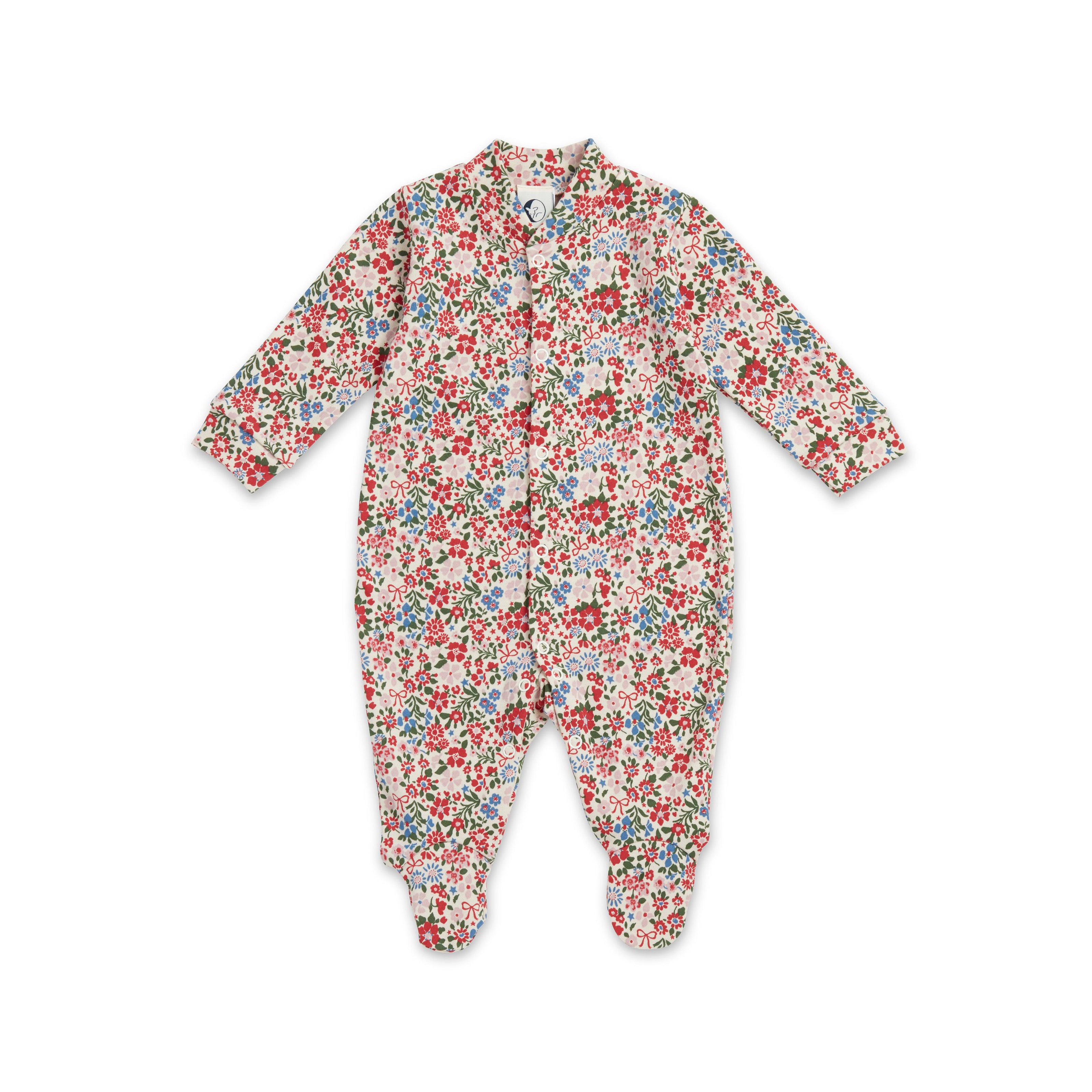 Sleepy Doe Winter Floral Sleepsuit