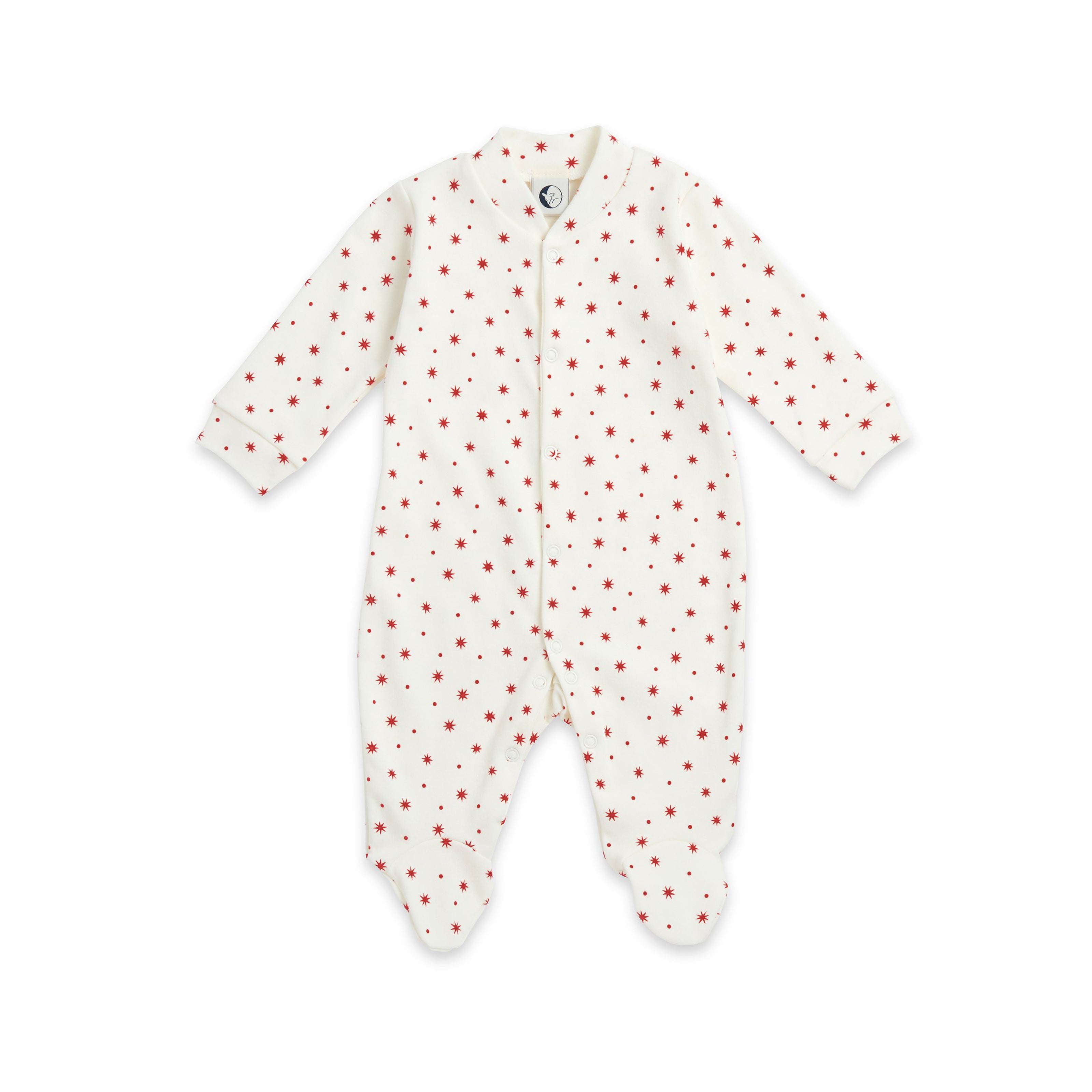 Sleepy Doe Winter Star Sleepsuit